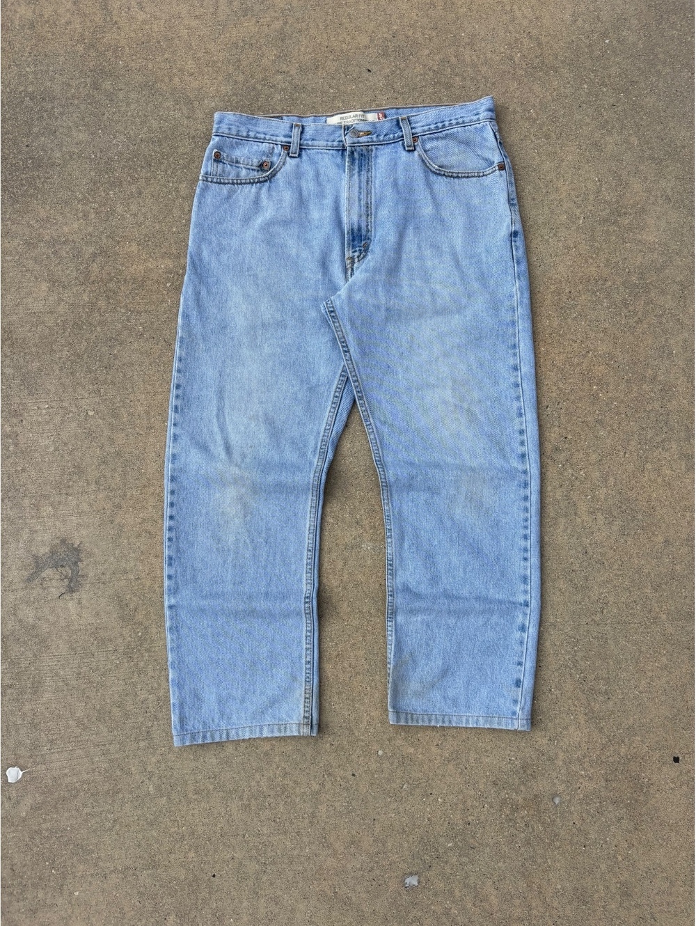 Vintage Levi’s 505 Light Wash Straight Jeans 36x30 Mexico